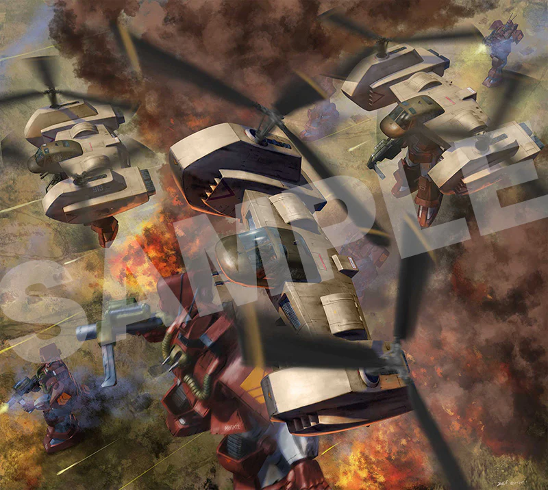 [Pre-order] Fang of the Sun Dougram - Eastland WE211 Mavellic 1/72nd Scale Plastic Model Kit Max Factory - Image 10