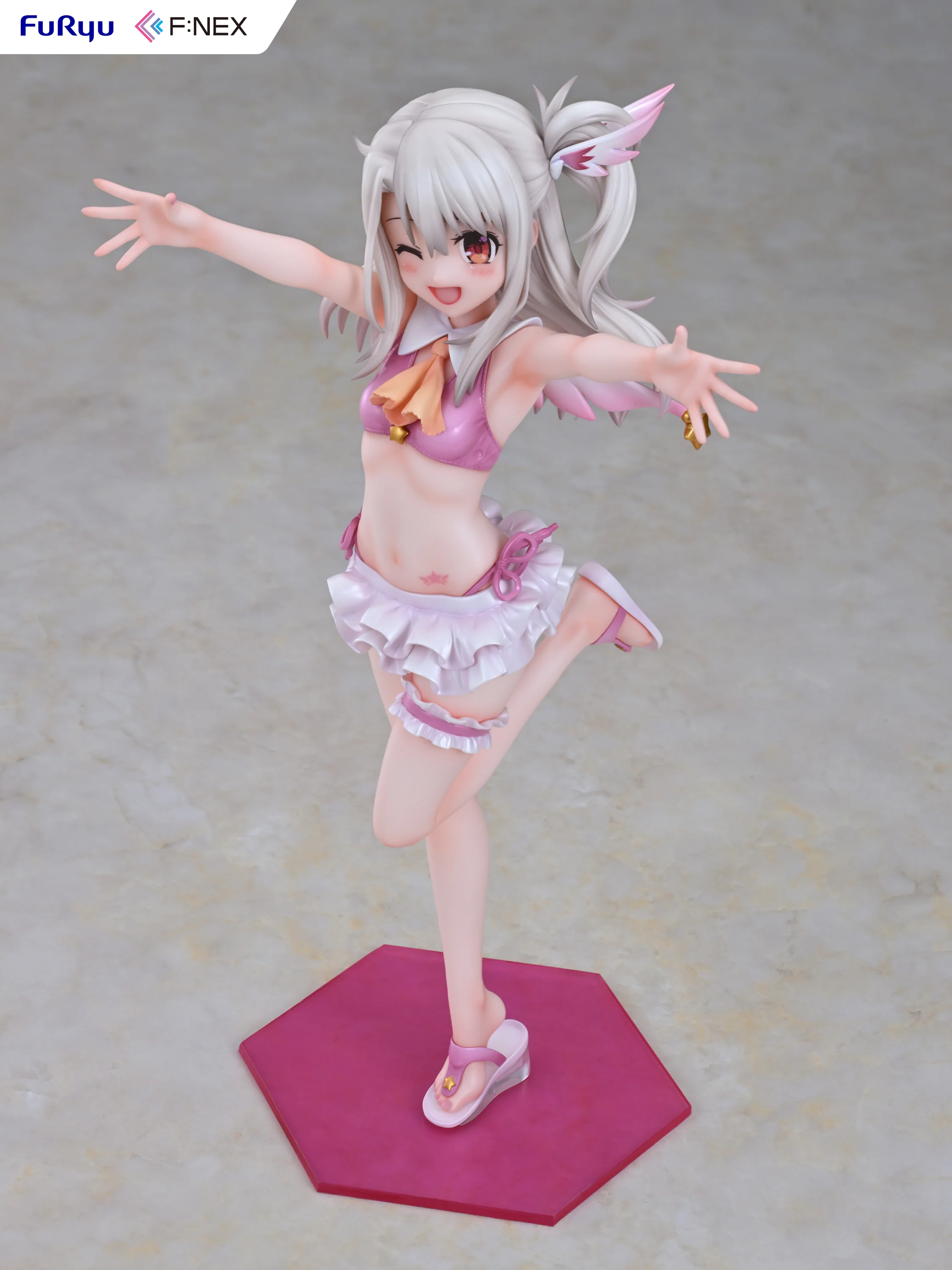[Pre-order] Fate/kaleid liner PRISMA ILLYA 2wei! - Illyasviel von Einzbern & Miyu Edelfelt (Swimsuit Ver.) 1/7 Scale Figure FURYU Corporation - Image 12