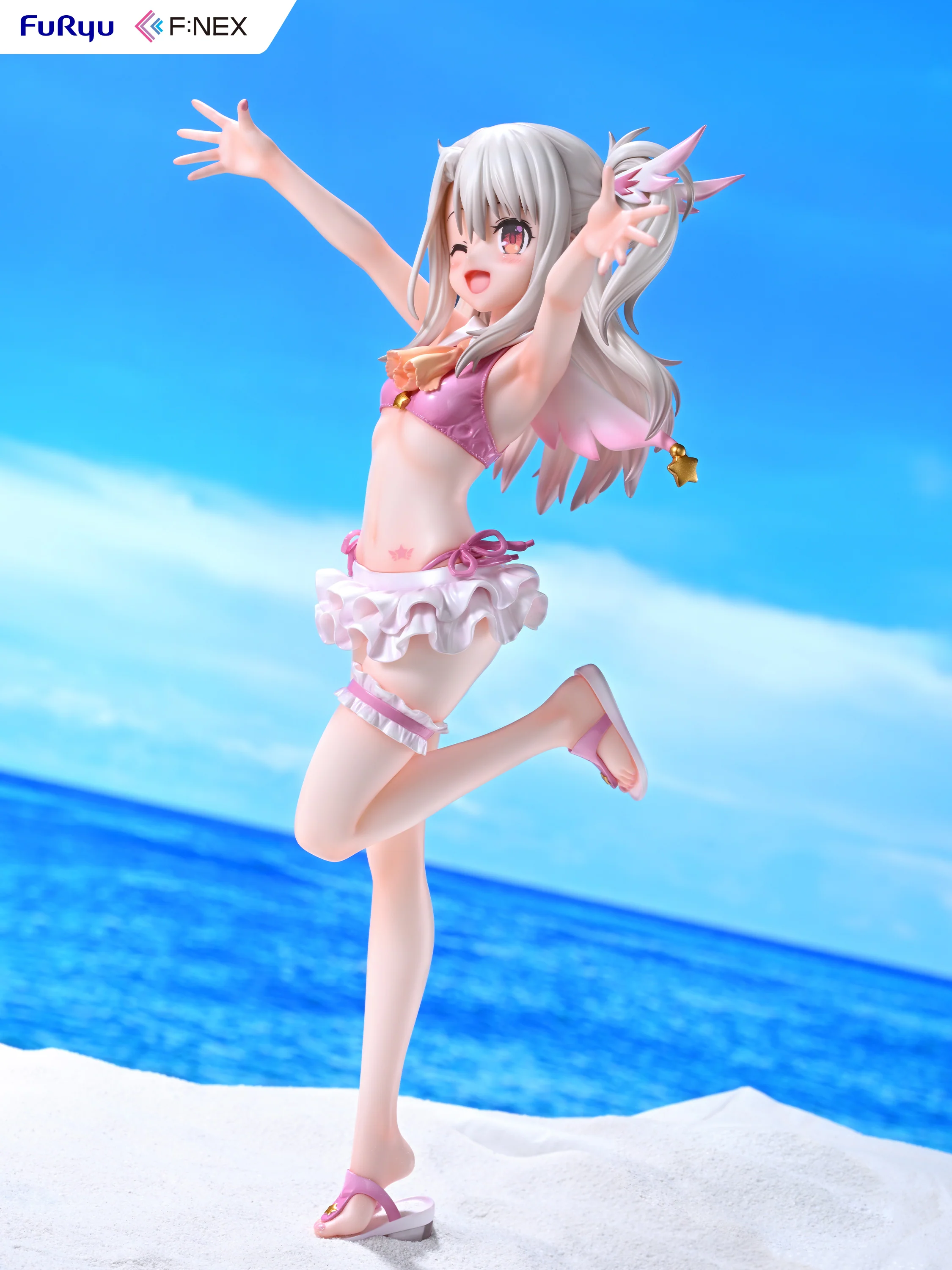 [Pre-order] Fate/kaleid liner PRISMA ILLYA 2wei! - Illyasviel von Einzbern & Miyu Edelfelt (Swimsuit Ver.) 1/7 Scale Figure FURYU Corporation - Image 3