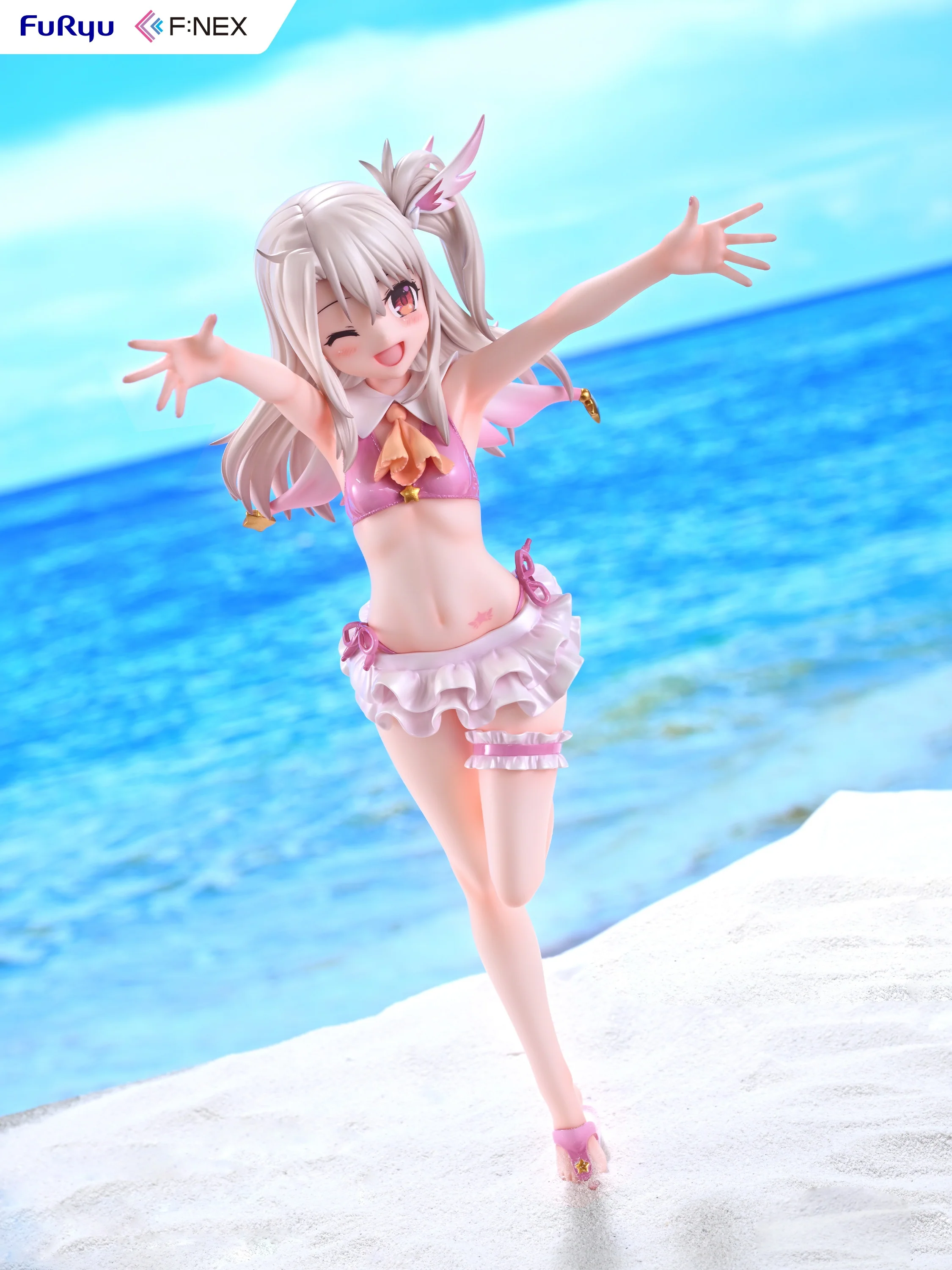 [Pre-order] Fate/kaleid liner PRISMA ILLYA 2wei! - Illyasviel von Einzbern & Miyu Edelfelt (Swimsuit Ver.) 1/7 Scale Figure FURYU Corporation - Image 4