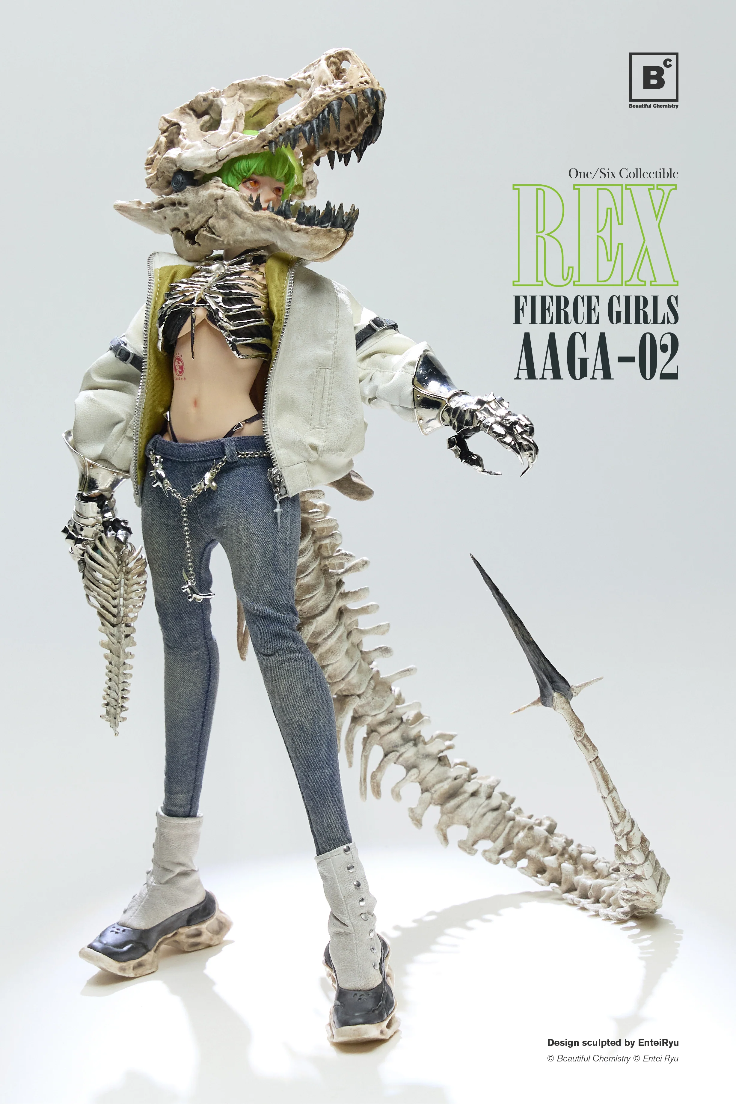 [Pre-order] Fierce Girls - AAGA-02 Rex (BONEGIRL Ver.) 1/6 Scale Action Figure Underverse - Image 2