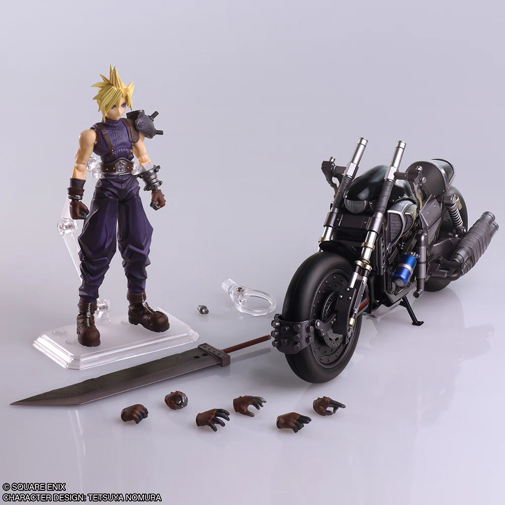 [Pre-order] Final Fantasy - Cloud Strife & Hardy-Daytona Action Figure Square Enix - Image 5