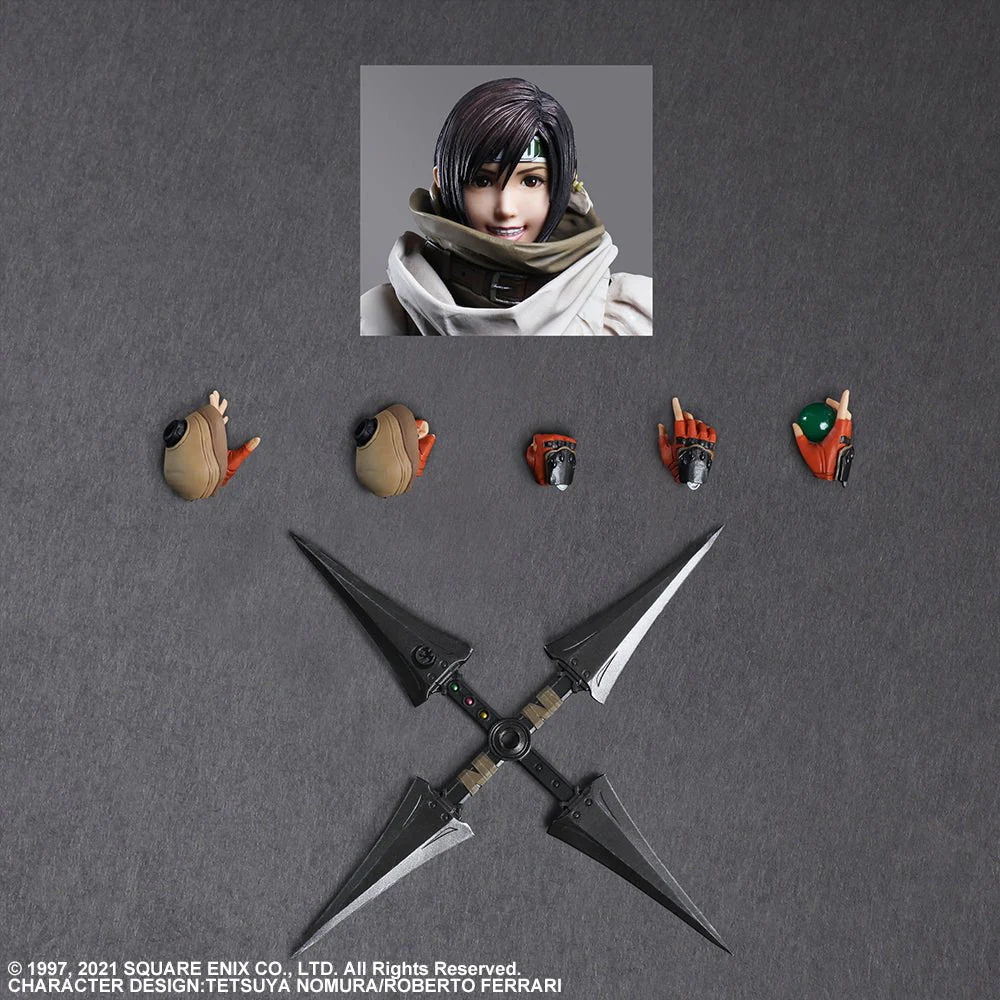 [Pre-order] FINAL FANTASY VII REMAKE INTERGRADE PLAY ARTS KAI - Yuffie Kisaragi / Sonon Kusakabe Action Figure Square Enix - Image 5