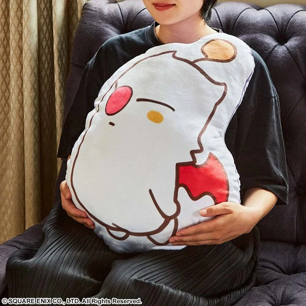 [Pre-order] Final Fantasy VII Remake - Moogle Die-cut Cushion Square Enix - Image 4