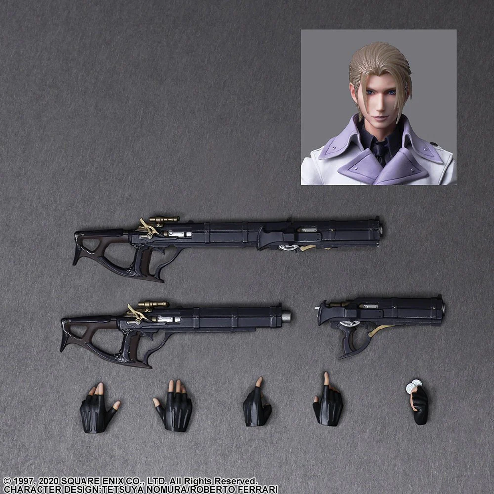 [Pre-order] FINAL FANTASY VII Remake Play Arts Kai - Rufus Shinra Action Figure Square Enix - Image 7