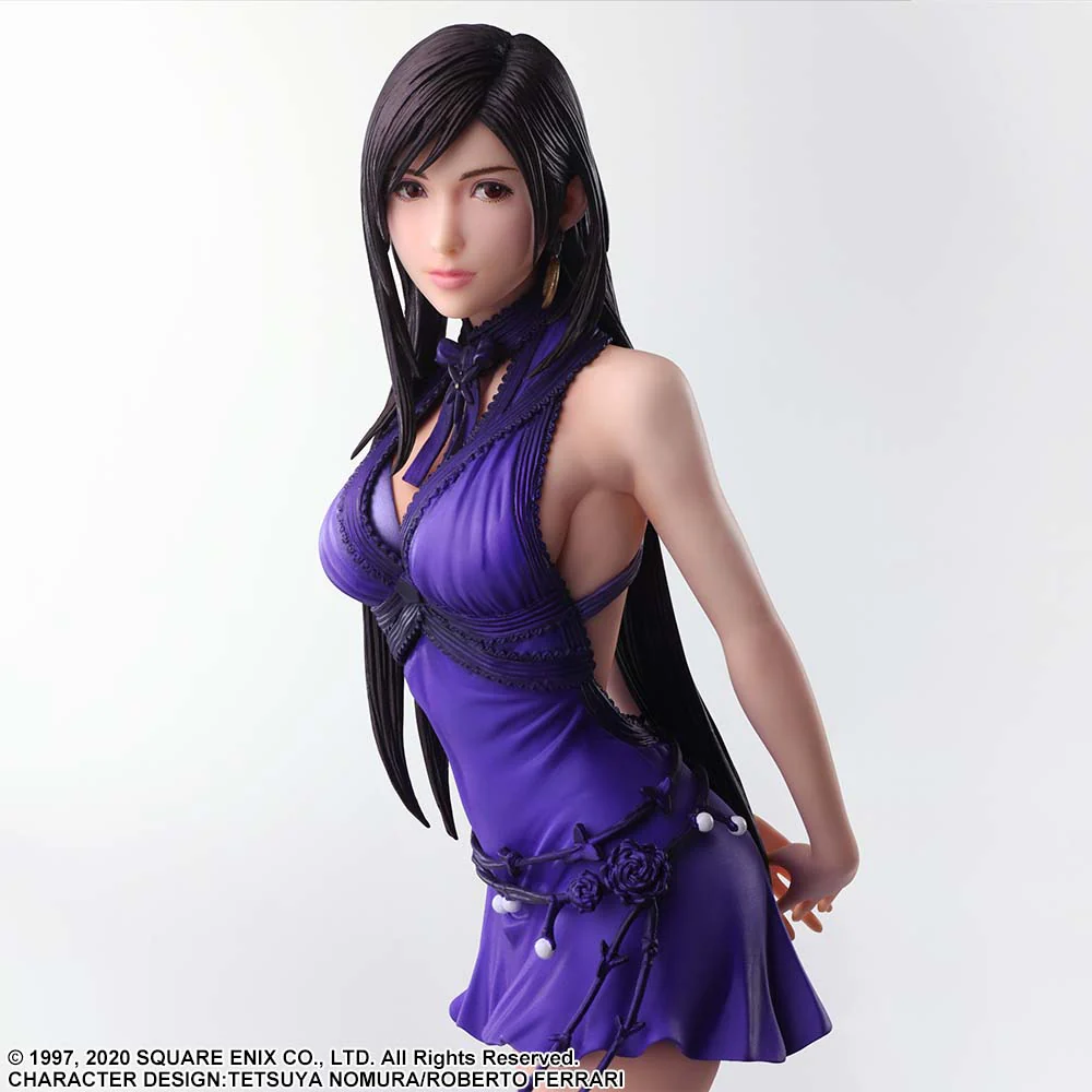 [Pre-order] Final Fantasy VII Remake - STATIC ARTS TIFA LOCKHART (DRESS Ver.) Action Figure Square Enix - Image 4