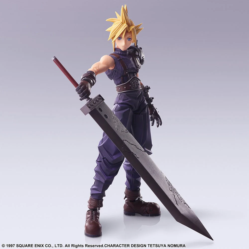 [Pre-order] FINAL FANTASY VIIBRING ARTS - CLOUD STRIFE Action Figure Square Enix - Image 2