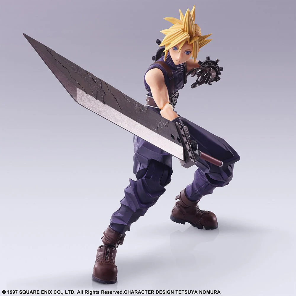 [Pre-order] FINAL FANTASY VIIBRING ARTS - CLOUD STRIFE Action Figure Square Enix - Image 4