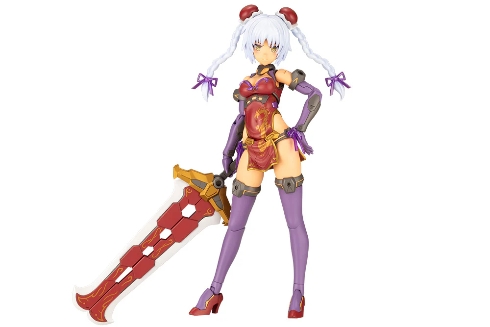 [Pre-order] FRAME ARMS GIRL - HRESVELGR (RUFUS QIPAO Ver.) Plastic Model Kit Kotobukiya - Image 12