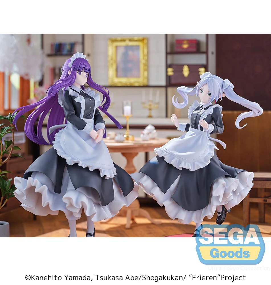 [Pre-order] Frieren: Beyond Journey's End - Fern & Frieren (Maid Costume Ver.) Luminasta Prize Figure SEGA