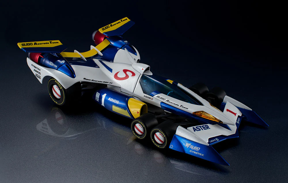 [Pre-order] Future GPX Cyber Formula 11 - SUPER ASURADA AKF-11 Livery Edition Variable Action Plastic Model Kit MegaHouse - Image 3