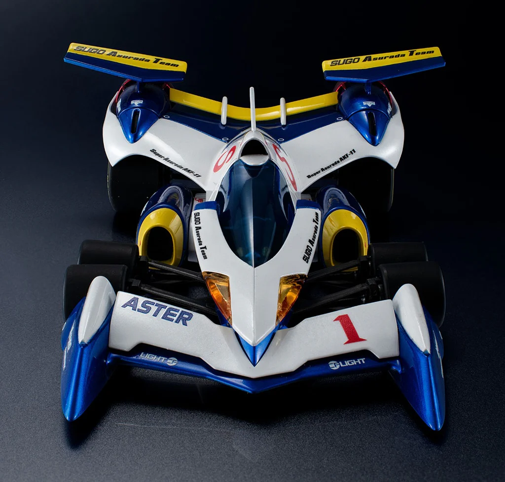 [Pre-order] Future GPX Cyber Formula 11 - SUPER ASURADA AKF-11 Livery Edition Variable Action Plastic Model Kit MegaHouse - Image 4