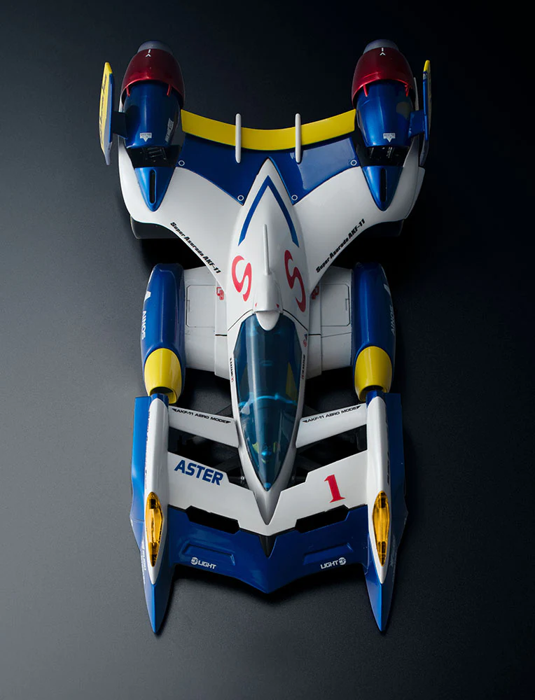 [Pre-order] Future GPX Cyber Formula 11 - SUPER ASURADA AKF-11 Livery Edition Variable Action Plastic Model Kit MegaHouse - Image 6