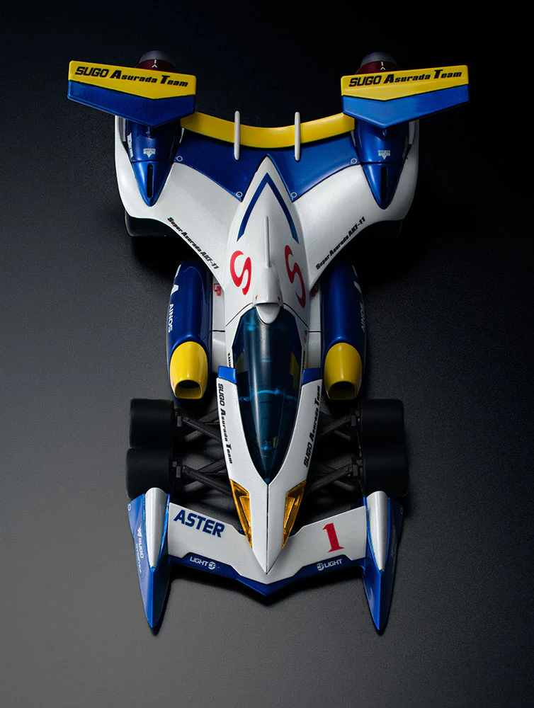 [Pre-order] Future GPX Cyber Formula 11 - SUPER ASURADA AKF-11 Livery Edition Variable Action Plastic Model Kit MegaHouse - Image 7