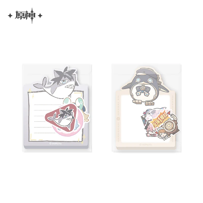 Genshin Impact - 2024 Carnival Gathering Series Memo & Sticker Set miHoYo - Image 3