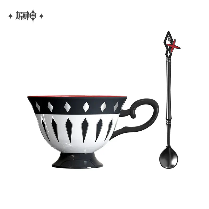 Genshin Impact - Dire Balemoon Arlecchino Tea Cup & Saucer Set miHoYo - Image 3