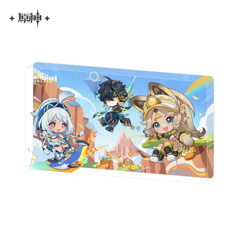 Genshin Impact - Blaze to Natlan Chibi Badge & Acrylic Stand miHoYo - Image 5