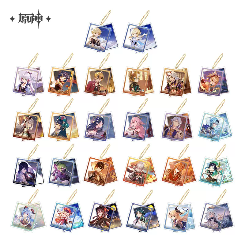 Genshin Impact - Theme Series Double-layer Acrylic Keychain miHoYo - Image 2