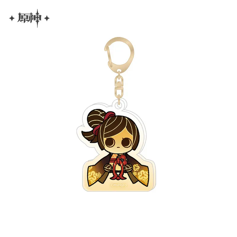 Genshin Impact - Chiori Badge & Acrylic Keychain miHoYo - Image 3