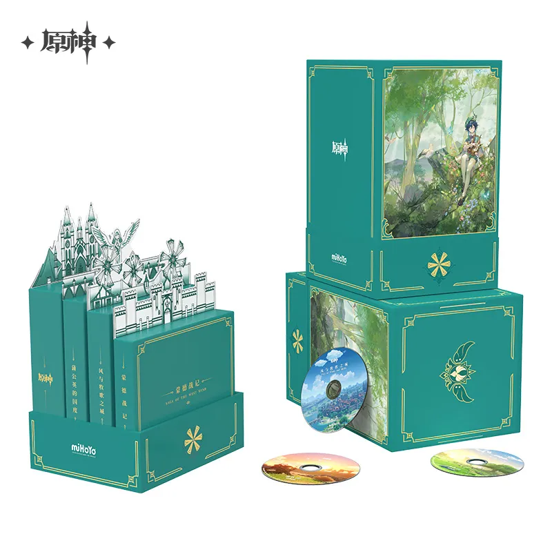 [Pre-order] Genshin Impact - City of Wind and Pastoral Songs Series OST Gift Box miHoYo