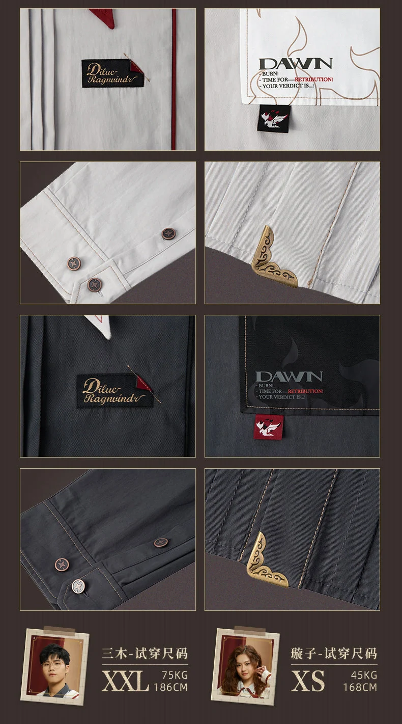 Genshin Impact - Diluc Impression Series: Shirt miHoYo - Image 11