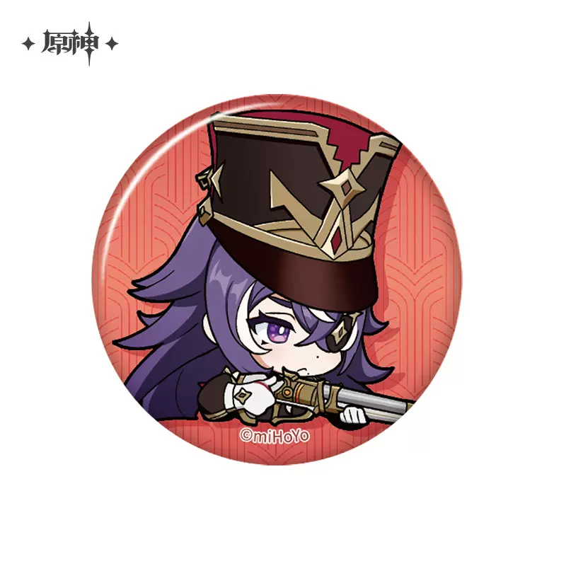Genshin Impact - Fontaine Character Chibi Badge miHoyo - Image 11