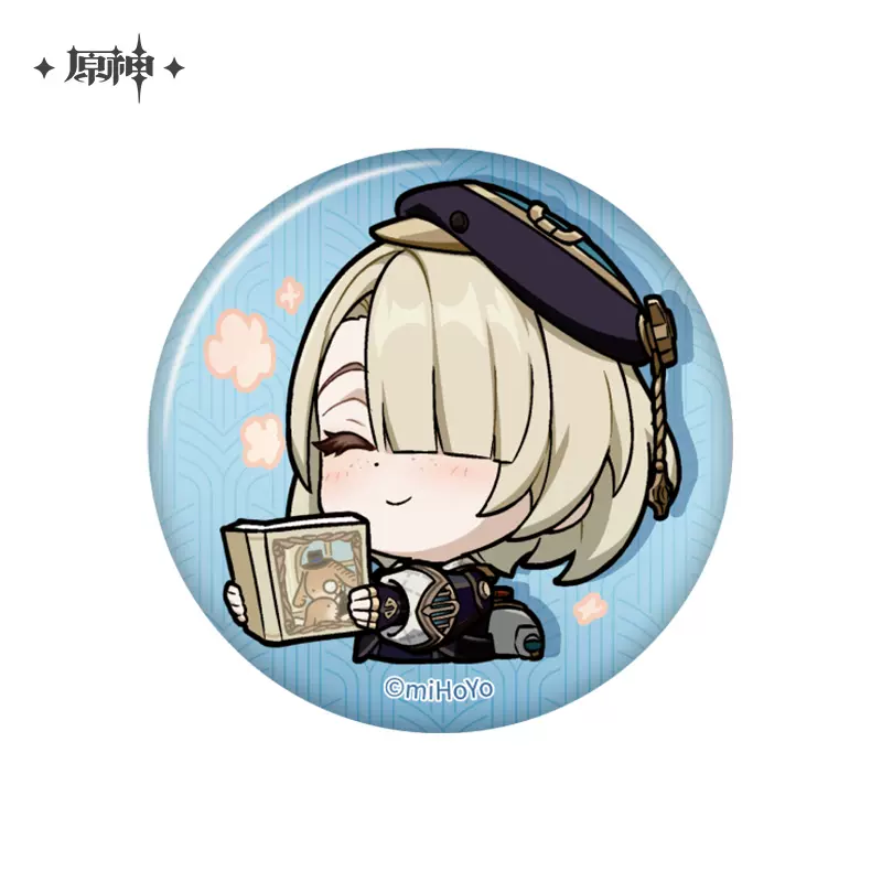Genshin Impact - Fontaine Character Chibi Badge miHoyo - Image 5