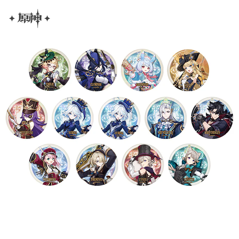 Genshin Impact - Fontaine Character Badge miHoyo - Image 2