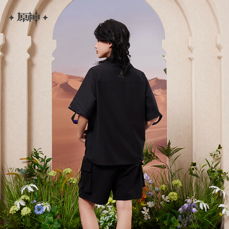 Genshin Impact - Forest And Sand Series Cyno Impression Short Sleeve Shirt miHoYo - Image 5