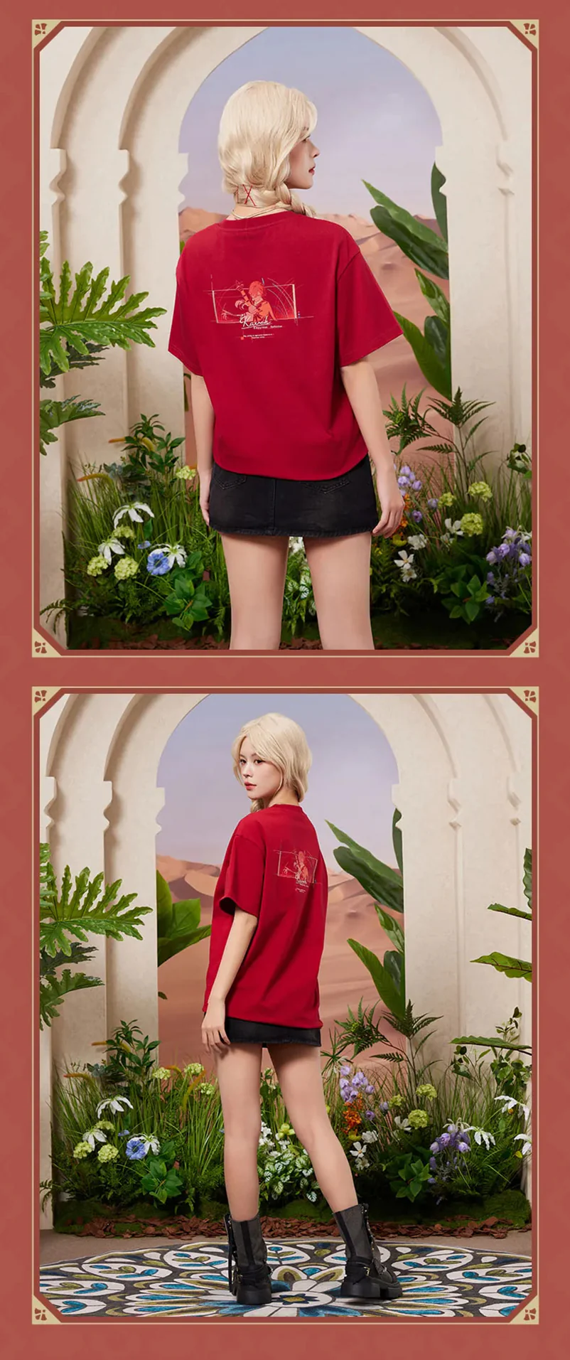 [Pre-order] Genshin Impact - Forest And Sand Series Kaveh Impression T-shirt miHoYo - Image 11