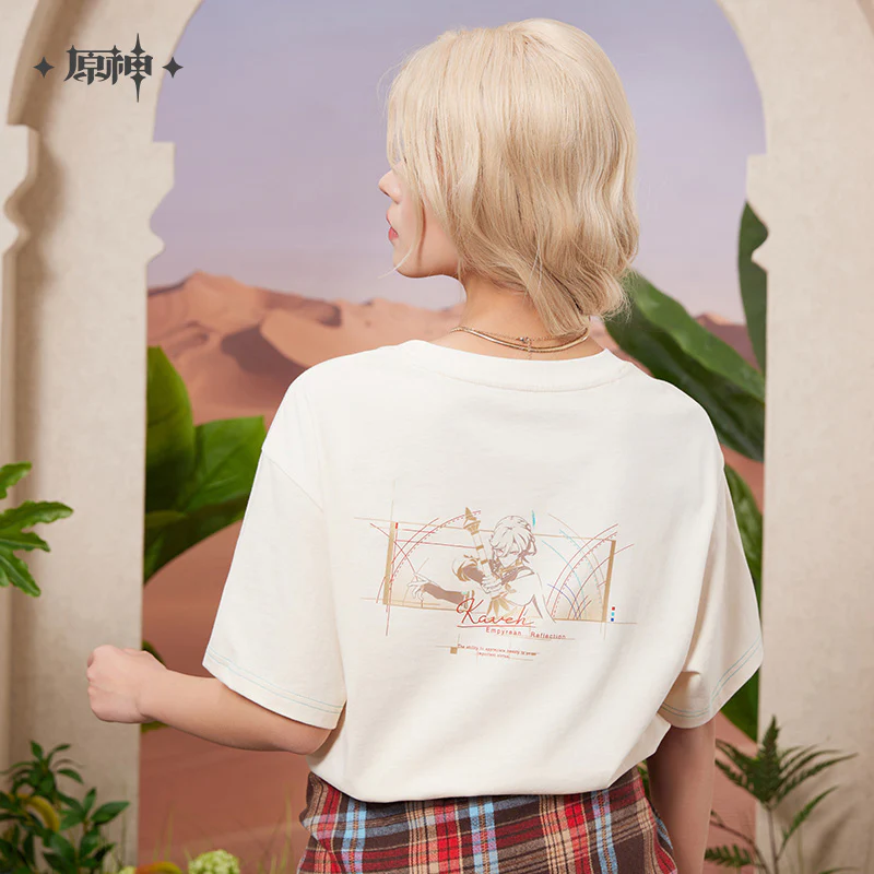 [Pre-order] Genshin Impact - Forest And Sand Series Kaveh Impression T-shirt miHoYo - Image 4