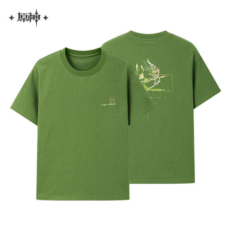 Genshin Impact - Forest And Sand Series Tighnari Impression T-shirt miHoYo - Image 7