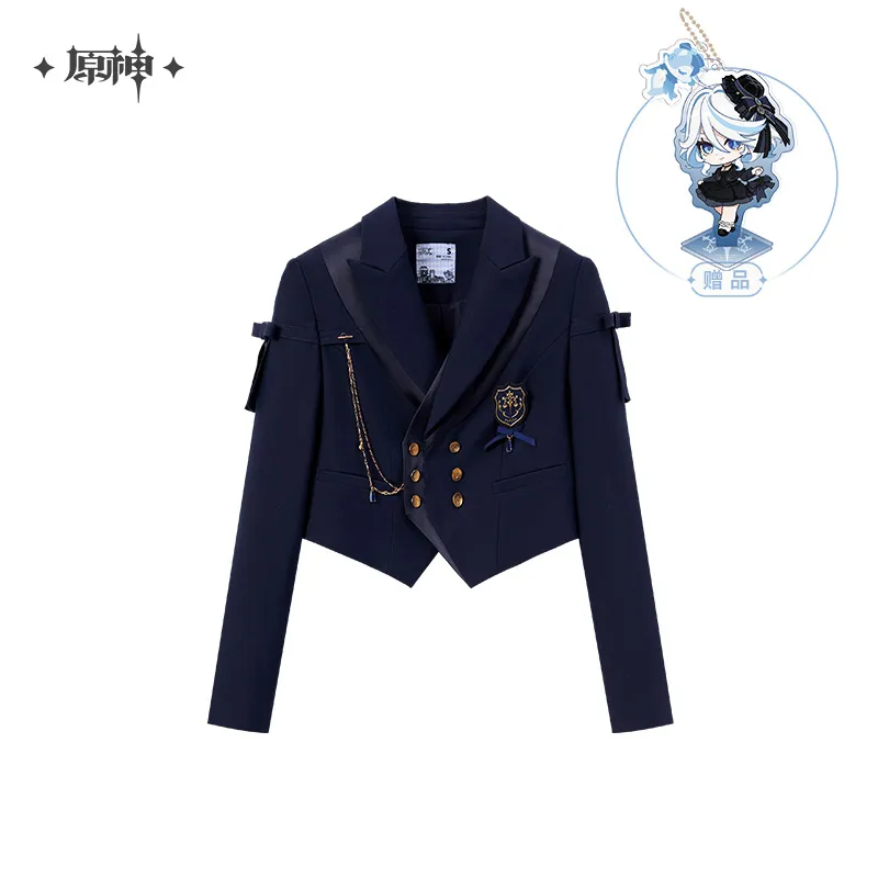 Genshin Impact - Furina Impression Cropped Jacket miHoYo - Image 8