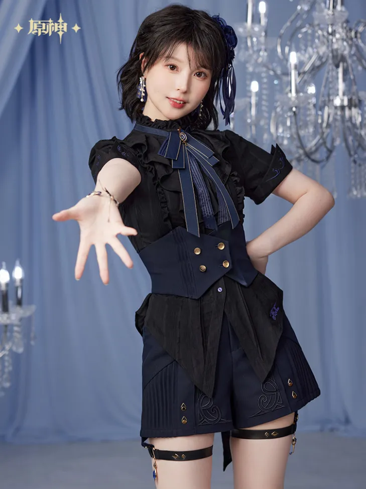 Genshin Impact - Furina Impression Shorts & Tailing Corset miHoYo - Image 4