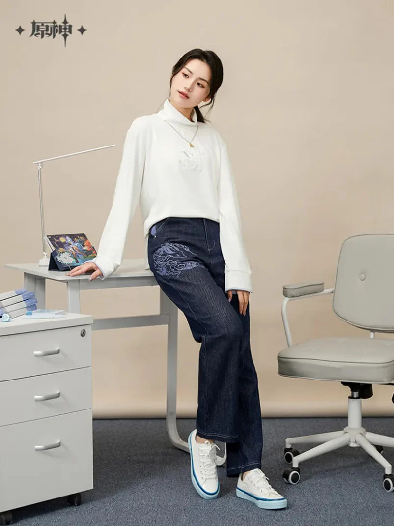 Genshin Impact - Ganyu Theme Impression Series Jeans miHoYo - Image 3