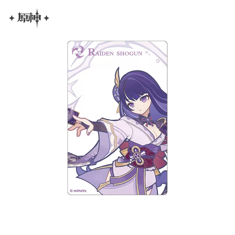 Genshin Impact - Genius Invokation TCG Tournament Transparent Card miHoYo - Image 7
