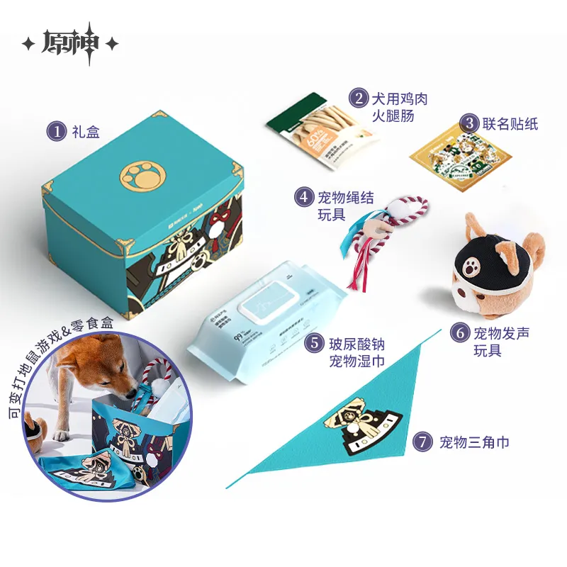 Genshin Impact - Genshin Impact x Wangyi Tiancheng Dog & Cat Gift Box miHoYo - Image 5