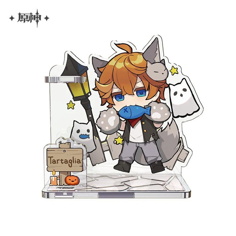 Genshin Impact - Halloween Chibi Character Acrylic Stand Pen Holder miHoYo - Image 4