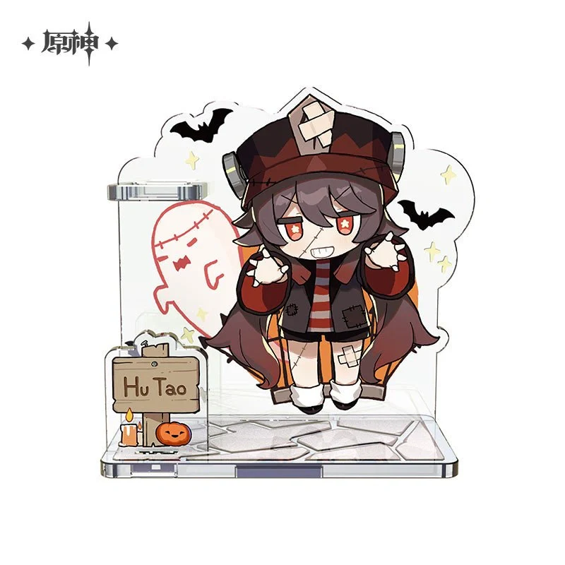 Genshin Impact - Halloween Chibi Character Acrylic Stand Pen Holder miHoYo - Image 6