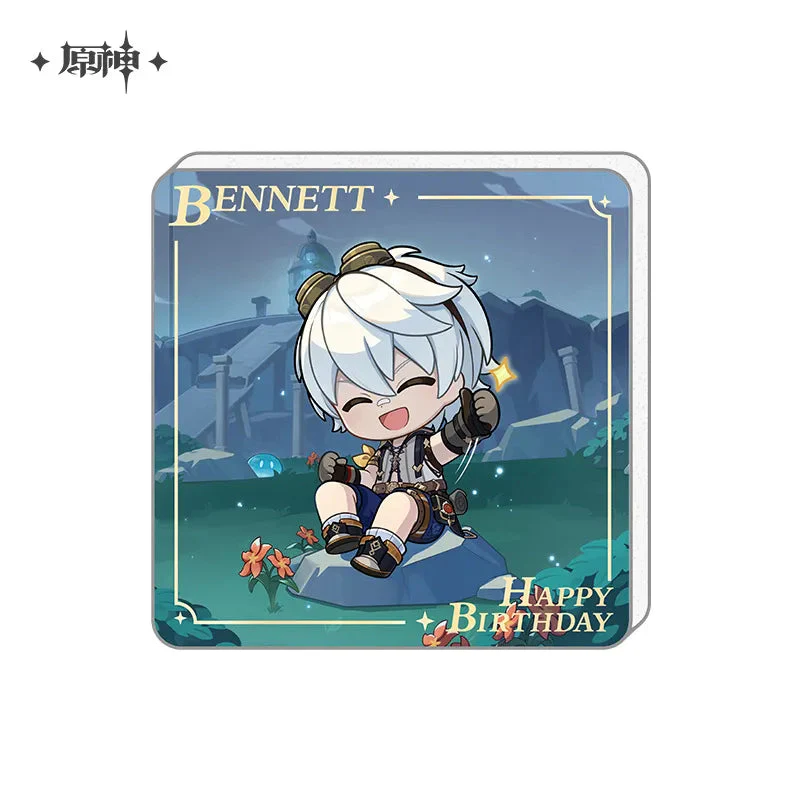 Genshin Impact - Happy Birthday Series Acrylic Refrigerator Magnet miHoYo - Image 23