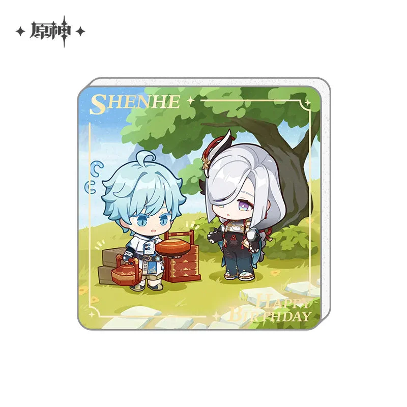 Genshin Impact - Happy Birthday Series Acrylic Refrigerator Magnet miHoYo - Image 24