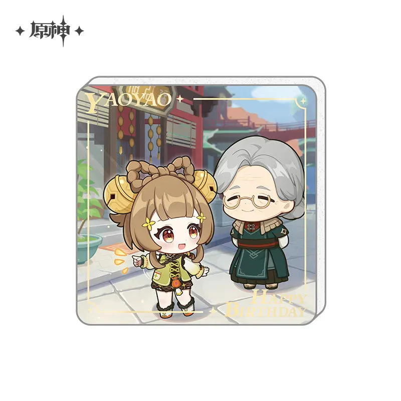Genshin Impact - Happy Birthday Series Acrylic Refrigerator Magnet miHoYo - Image 28
