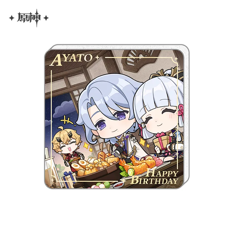 Genshin Impact - Happy Birthday Series Acrylic Refrigerator Magnet miHoYo - Image 32