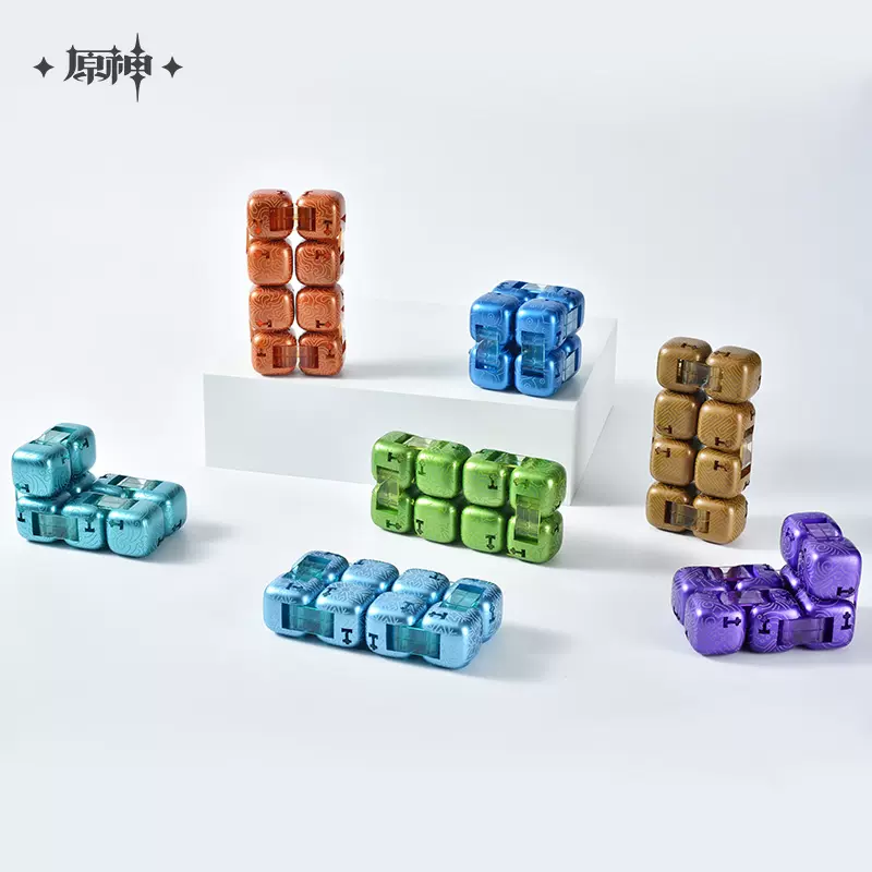 Genshin Impact - Hypostasis Elements Fingertip Building Block Toys miHoyo
