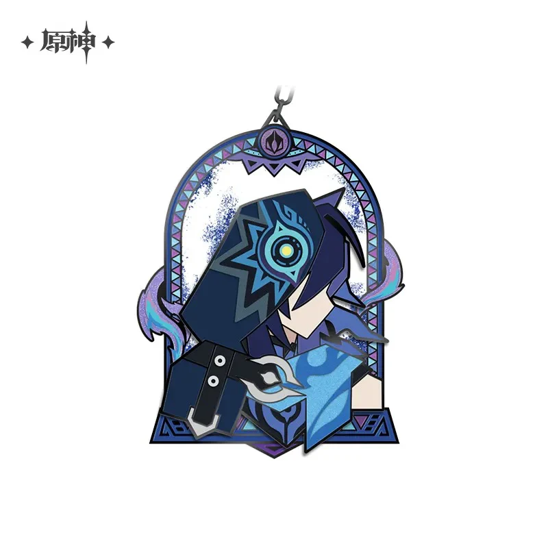 Genshin Impact - Iktomi Spiritseeking Scrolls Glitter Metal Badge miHoYo - Image 3