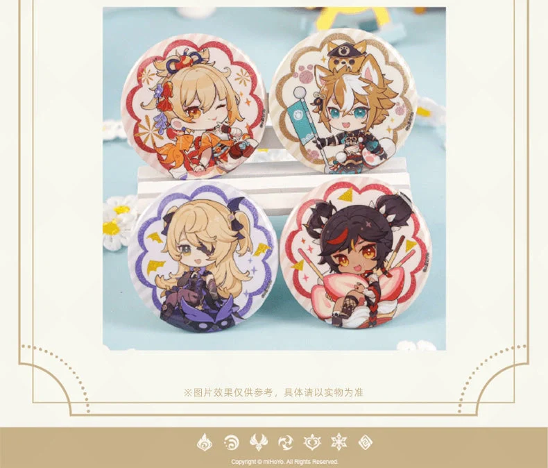 Genshin Impact - IPSTAR Cafe Collab Chibi Character Badge miHoYo - Image 8