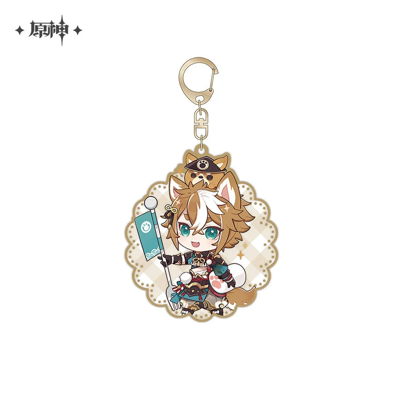 Genshin Impact - IPSTAR Cafe Collab Chibi Character Keychain miHoYo - Image 2