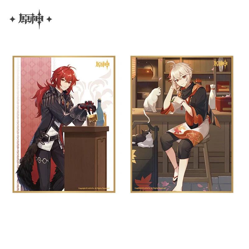 Genshin Impact - IPSTAR Cafe Collab Shikishi Art Card miHoYo
