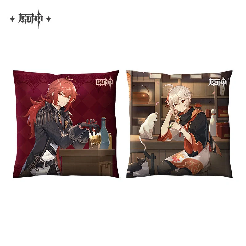 Genshin Impact - IPSTAR Cafe Collab Throw Pillow miHoYo