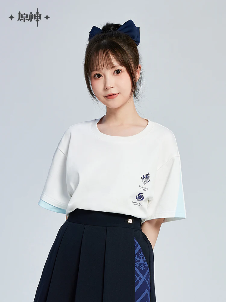 Genshin Impact - Kamisato Ayaka Impression T-shirt miHoYo - Image 3